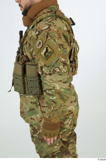 Luis Donovan Soldier Pose A arm rifle cartridge upper body…